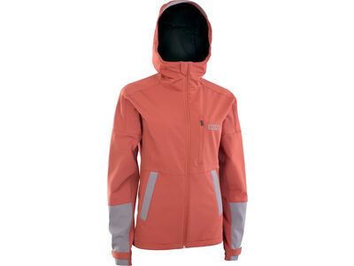 ION Softshell Jacket Shelter 2L Women, spicy-red