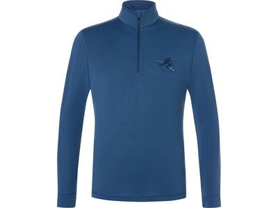 super.natural M Tundra175 Toni Zip 1/4, ocean blue/blueberry/feather grey
