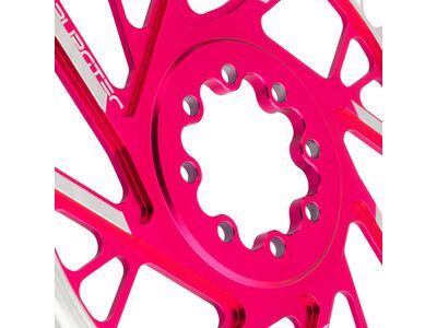 Burgtec 3 mm Offset Thick Thin Chainring SRAM 8-Bolt, toxic barbie pink - Bild 10