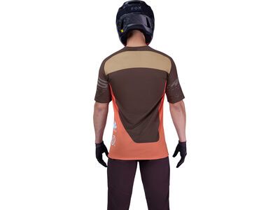 Fox Flexair SS Jersey Elevated, cocoa - Bild 4