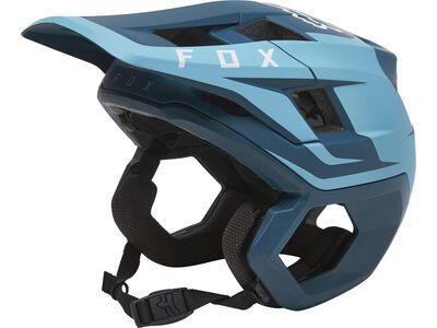 Fox Dropframe Pro Helmet Sideswipe, slate blue