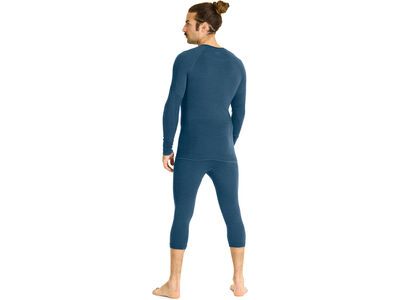Ortovox 230 Merino Competition Long Sleeve M, petrol blue - Bild 3