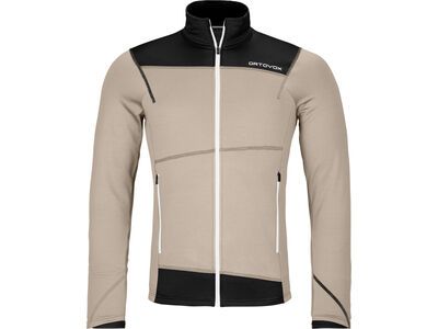 Ortovox Merino Fleece Light Jacket M, grey sand