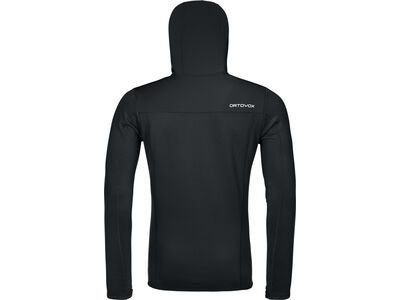 Ortovox Merino Fleece Hoody M, black raven - Bild 2