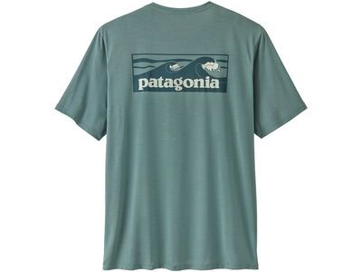 Patagonia Men's Cap Cool Daily Shirt - Boardshort Logo, blue sage/light blue sage x-dye - Bild 2