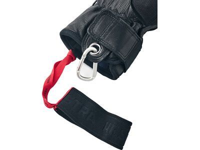 Hestra Army Leather Gore-Tex Short 5 Finger, black/black - Bild 5