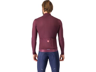 Castelli Espresso Thermal Jersey, deep bordeaux - Bild 2
