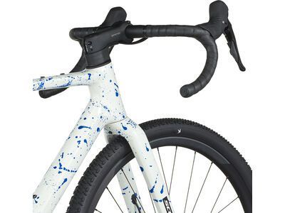 Scott Addict Gravel 30, white/splatter blue - Bild 7