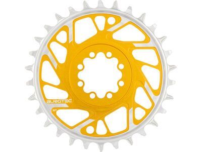 Burgtec 3 mm Offset Thick Thin Chainring SRAM 8-Bolt, bullion - Bild 5