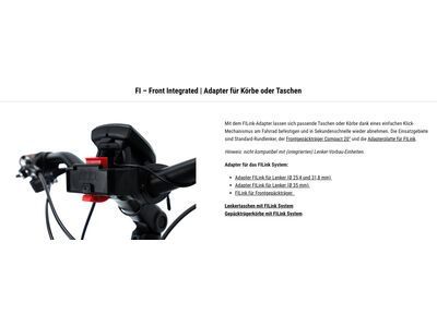 Cube Acid Lenkerkorb City 15 FILink, violet - Bild 8