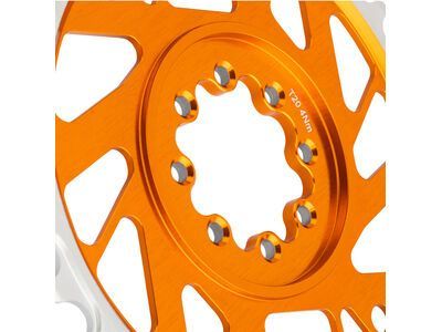 Burgtec 3 mm Offset Thick Thin Chainring SRAM 8-Bolt, iron bro orange - Bild 7