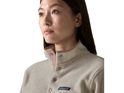 Patagonia Women's Lightweight Synchilla Snap-T Pullover, oatmeal heather w/moonrise taupe - Bild 2