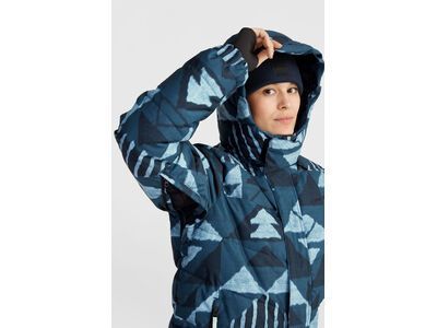 O’Neill Z.E.N. Puffer Hybrid Jacket Women, blue triangle ikat - Bild 8