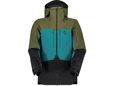 Scott Line Chaser GTX 3L Men's Jacket, fir green/winter green