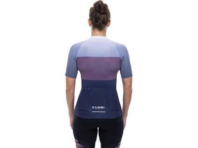 Cube Teamline WS Trikot CMPT kurzarm, blue´n´violet - Bild 4