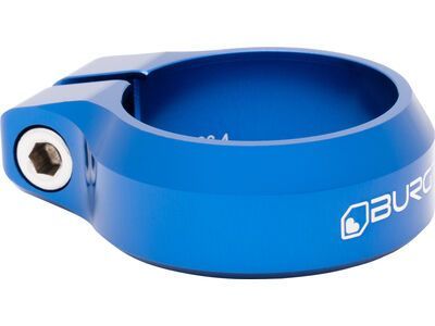 Burgtec Seat Clamp - 36,4 mm deep blue