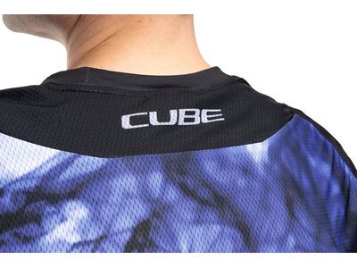 Cube MTB Trikot Artline kurzarm, blue´n´black - Bild 4