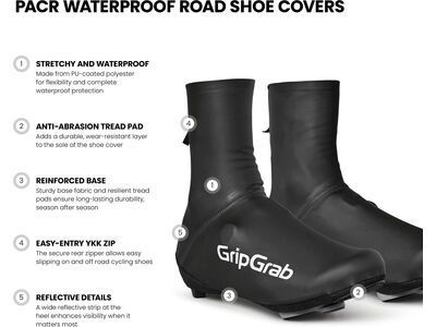 GripGrab PACR Waterproof Road Shoe Covers, black - Bild 8