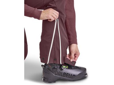 Ortovox Merino Naturtec Light Col Becchei Pants W, dark arctic grey - Bild 4