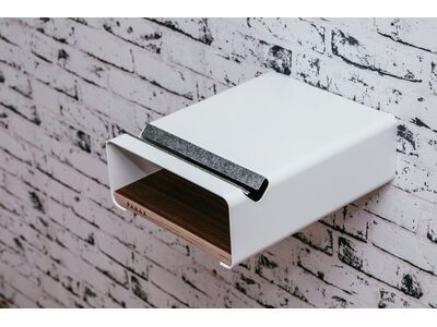 PARAX S-Rack M Wallnuss, weiß - Bild 6