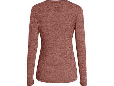 Salewa Puez Melange Dry’Ton Langarm Tee Damen, desert pink melange - Bild 2