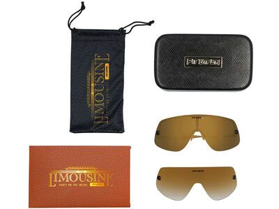 Pit Viper The Limousine, The Gold Standard Polarized / Gold Revo Mir - Bild 4