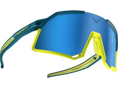 Dynafit Trail Evo Sunglasses - Mallard Blue, yellow
