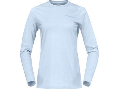 Norrona falketind equaliserUll Long Sleeve W's, cashmere blue - Bild 1