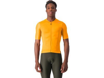 Castelli Espresso Jersey vivid orange/dark gray