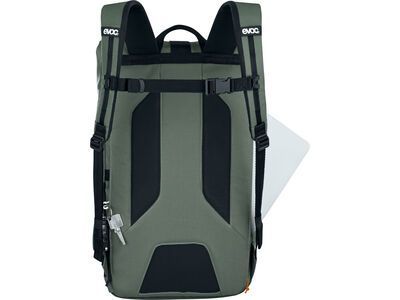 Evoc Duffle Backpack 26, dark olive/black - Bild 3