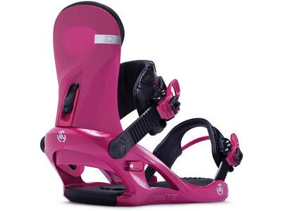 K2 Cassette 2014, pink - Snowboardbindung