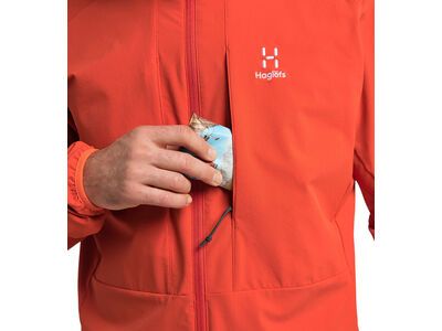 Haglöfs Discover Touring Jacket Men, habanero - Bild 7
