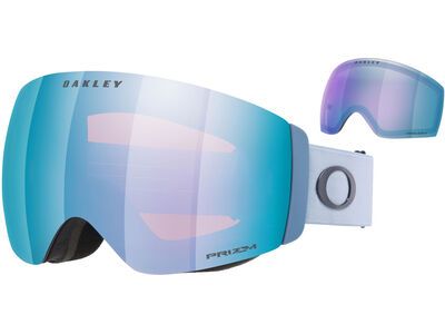 Oakley Flight Deck Pro M, Prizm Snow Sapphire Iridium & Prizm Snow Iced Iridium / stonewash - Bild 1