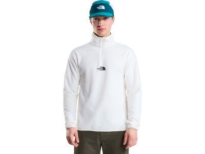 The North Face M Glacier 1/4 Zip Embroidered Logo, white dune - Bild 3