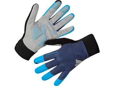 Endura Windchill Handschuh, neon-blau