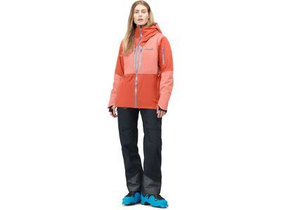 Norrona lofoten Gore-Tex Thermo100 Jacket W's, orange alert/peach amber - Bild 3