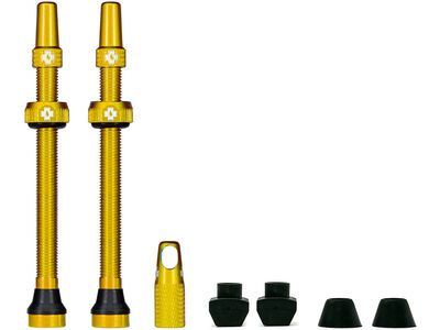 Muc-Off Tubeless Presta Valve - 80 mm, gold
