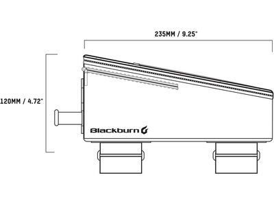 Blackburn Outpost Top Tube Bag, black - Bild 4