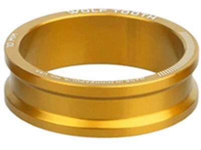 Wolf Tooth Precision Headset Spacers - 10 mm, gold