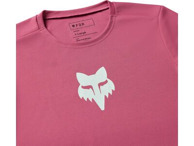 Fox Youth Defend Long Sleeve Jersey Fox Head, berry - Bild 3