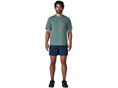 Patagonia Men's Cap Cool Daily Shirt - Boardshort Logo, blue sage/light blue sage x-dye - Bild 6