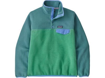 Patagonia Women's Lightweight Synchilla Snap-T Pullover heartleaf green