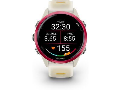Garmin Forerunner 570 - 42 mm, bone/himbeerrot - Bild 3