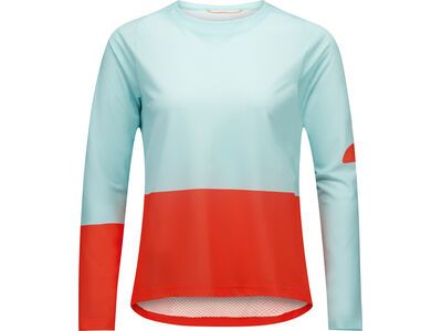 POC W's Motion Air Long Sleeve MTB Jersey, lazurite blue/carnelian orange - Bild 1