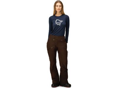 Norrona tamok Gore-Tex Pants W's, coffee bean - Bild 3