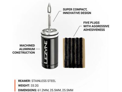 Lezyne Tubeless Kit, black - Bild 6
