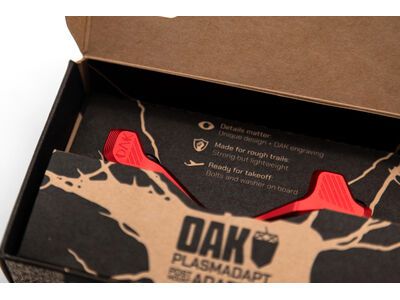 OAK Components Plasmadapt Bremsadapter PM +40/43 mm, red - Bild 9