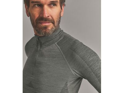 Ortovox 230 Merino Competition Zip Neck M, dark sage - Bild 7