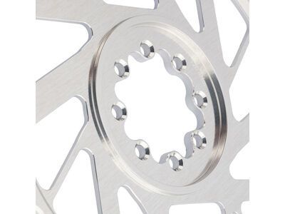 Burgtec 3 mm Offset Thick Thin Chainring SRAM 8-Bolt, rhodium silver - Bild 15
