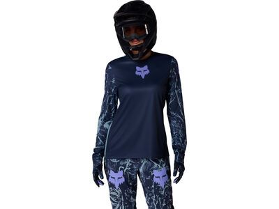 Fox Womens Ranger Long Sleeve Jersey Image Print, arctic blue - Bild 3